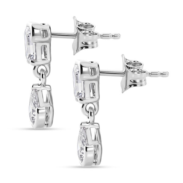 D'Joy Moissanit Ohrringe - 1,92 ct. image number 4