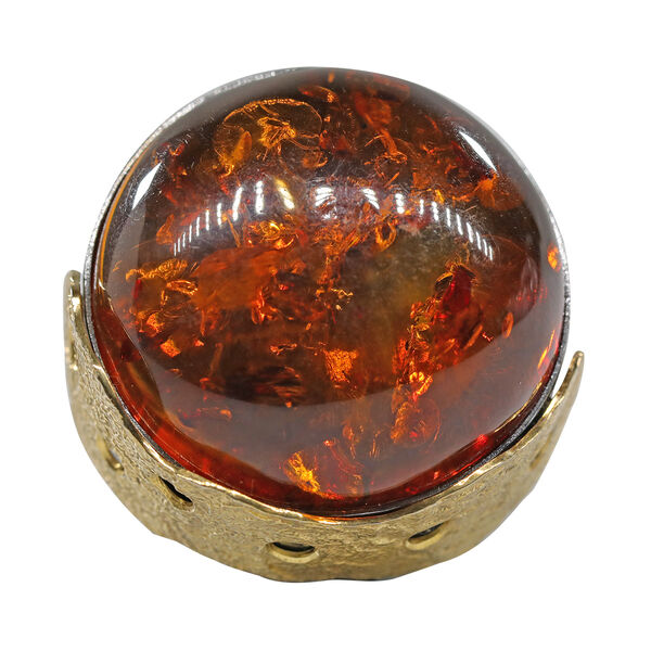 Nat&uuml;rlicher, baltischer Bernstein-Ring - 21,25 ct.