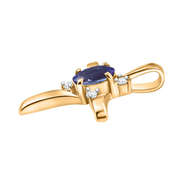 D'Joy Tansanit und Zirkon Anh&auml;nger - 0,51 ct. image number 4