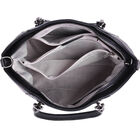 Crossbody-Tasche aus 100% Leder, Schwarz image number 5