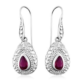 Royal Bali Kollektion - Afrikanische Rubin-Ohrringe - 2,41 ct.
