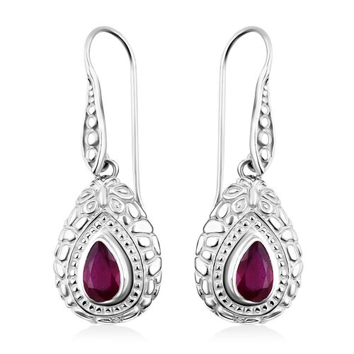 Royal Bali Kollektion - Afrikanische Rubin-Ohrringe - 2,41 ct. image number 0