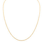 Italienische Singapur-Kette, 925 Silber vergoldet, ca. 60 cm, ca. 2,98g