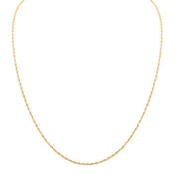 Italienische Singapur-Kette, 925 Silber vergoldet, ca. 60 cm, ca. 2,98g