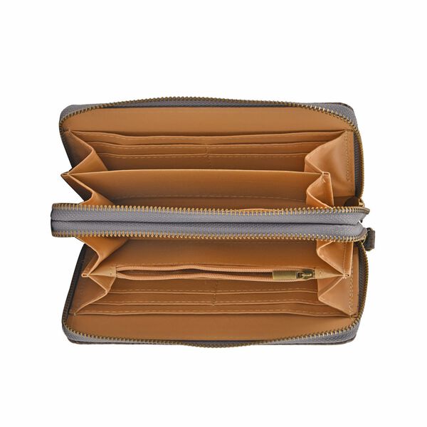 Kork-Brieftasche mit RFID Schutz, Grau image number 5