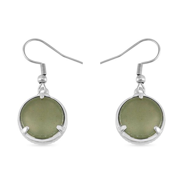 Grüner Aventurin Schmuckset  Legierung ca. 49.00 ct image number 9