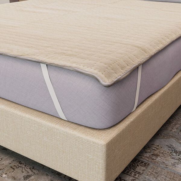 Wärme-Topper in der Ausführung 3-Zonen-Wärme-Unterbett, 80x160 cm, weiß image number 3