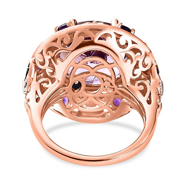 GP Trionfo Kollektion- AA Rose De France Amethyst und Multi-Edelstein-Ring - 9,71 ct. image number 6