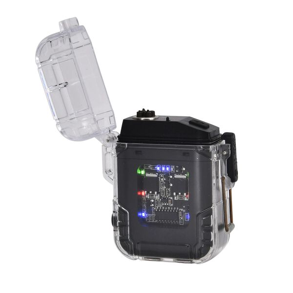 ARC Ignition Kompakte LED Lampe, 3 Farbmodi plus Blitz, Bewegungssperrtaste, 400 Lumen, Speicher per USB C aufladbar, 11.5 x 9.5 x 4 cm, Schwarz image number 4