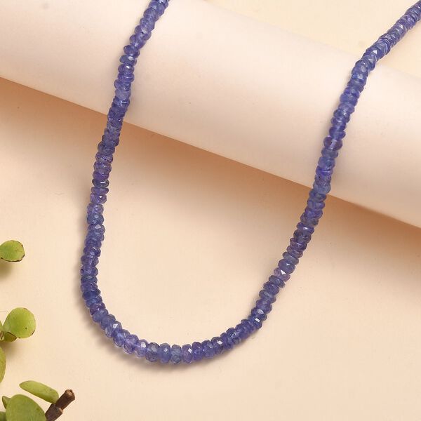 AAA Tansanit Halskette, 45 cm - 60 ct. image number 9