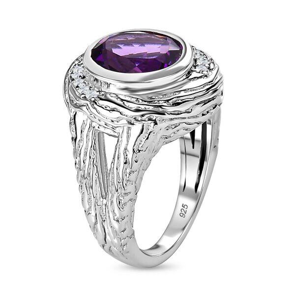 AA Mashamba Amethyst und Zirkon Ring - 2,39 ct. image number 5