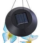 LED Solar Windspiel - Schmetterling, Blau image number 4