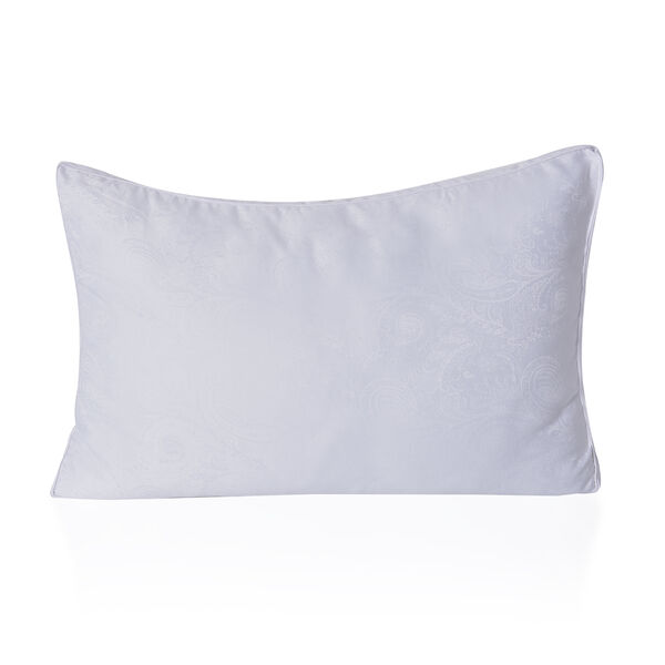 SERENITY NIGHT - 2er-Set Seiden Kissen mit Jacquard Bezug, Gr&ouml;&szlig;e  75x50 cm image number 3