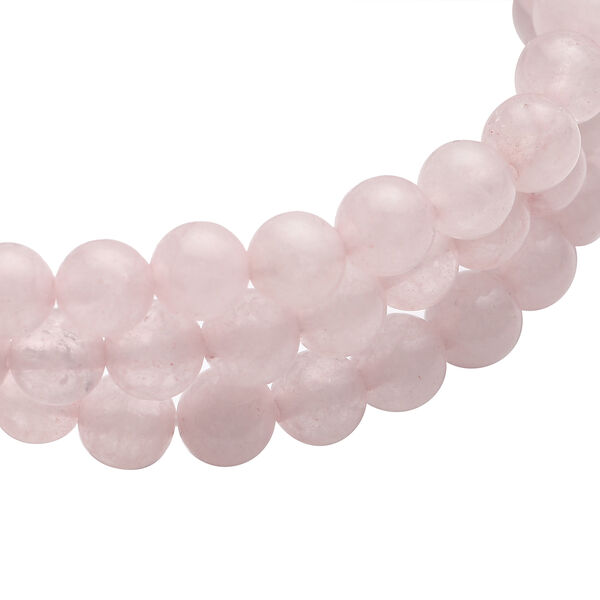 3er- Set blaues Howlit und Rosenquarz-Armband, 18 cm, ca. 198,50 ct image number 5