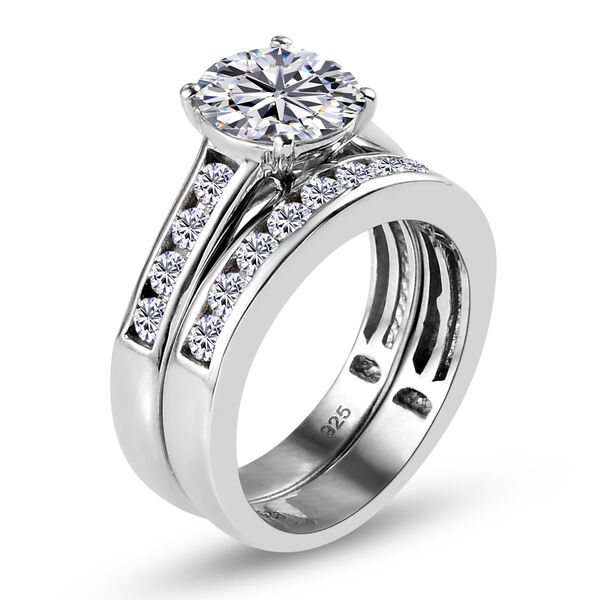 2er-Set, Moissanit-Ringe - 2,48 ct. image number 6