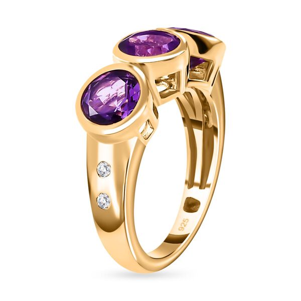 AA Mashamba Amethyst und Zirkon Ring - 2,37 ct. image number 5