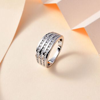 Moissanit Ring - 0,98 ct.