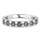D joy Alexandrit Ring 925 Silber rhodiniert (Größe 19.00) ca. 0.67 ct