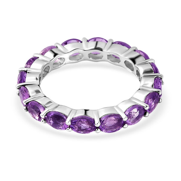 Natürlicher, marokkanischer Amethyst-Ring, 925 Silber platiniert  ca. 2,69 ct image number 7