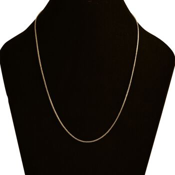 Spiga-Halskette 50cm in 916 Gold