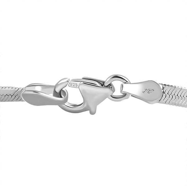 J Francis gefertigt mit SWAROVSKI-  Swarovski Zirkonia Armband, 19cm, 925 Silber rhodiniert image number 4