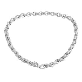 D'Joy Royal Bali Kollektion - 925 Silber Halskette ca. 50 cm ca. 74,98g D'Joy Royal Bali Kollektion - 925 Silber Halskette ca. 50 cm ca. 74,98g