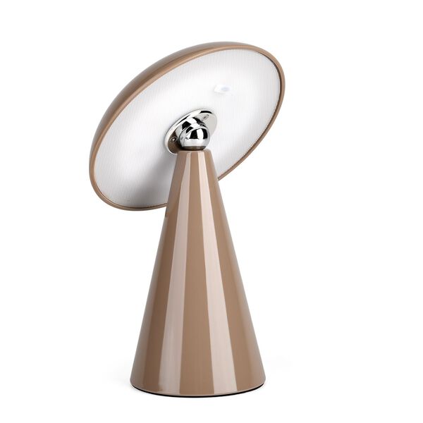 LIVMORE 2-in-1 Magnetische, wiederaufladbare LED-Tisch- und Wandleuchte, 15,5x15,5x21cm, Khaki image number 6