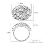 Polki Diamant Ring 925 Silber platiniert  ca. 1,00 ct image number 6