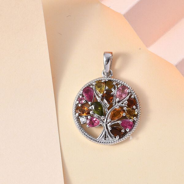 AA Multi-Turmalin Anh&auml;nger - 2,74 ct. image number 2