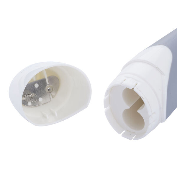 4 in 1 Gesichtsreinigungsb&uuml;rste, 4xAA Batterien (nicht inkl.), Wei&szlig; und Grau image number 7