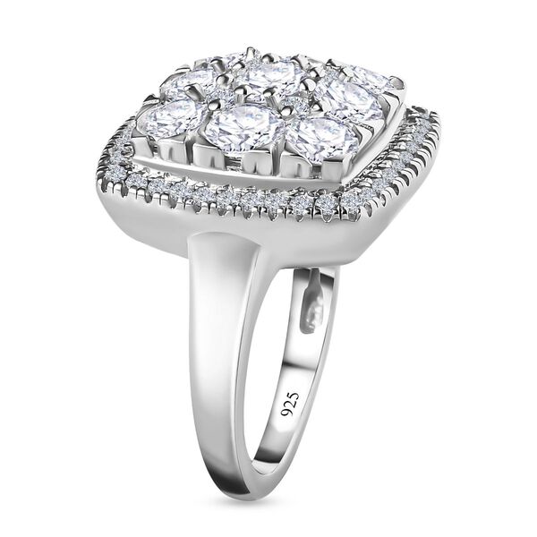 Moissanit Ring - 3,09 ct. image number 6