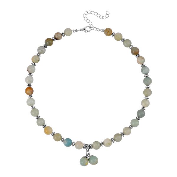 Mehrfarbiger Amazonit Schmuckset  Antik-silber-Plattierung ca. 310.00 ct image number 3