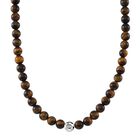 Gelbes Tigerauge Halskette ca. 50 cm ca. 365.00 ct