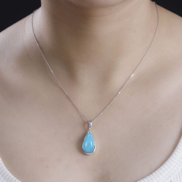 AA Sleeping Beauty Türkis Anhänger - 6,53 ct. image number 3