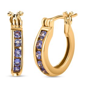 Infinity Tansanit Creolen - 0,74 ct.