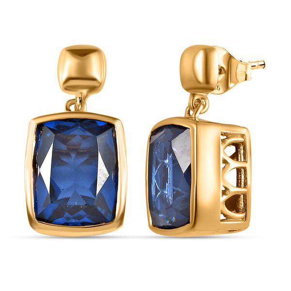 Ceylonfarbene Quarz-Ohrringe - 6,58 ct.&nbsp; image number 4