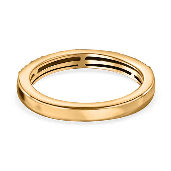 Gelber Diamant-Bandring - 0,25 ct. image number 6