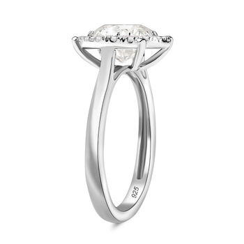 Moissanit Ring - 1,42 ct.
