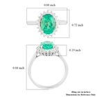 RHAPSODY AAAA kolumbianischer Smaragd und weißer Diamant-Ring, VS E-F, 950 Platin  ca. 2,20 ct image number 5