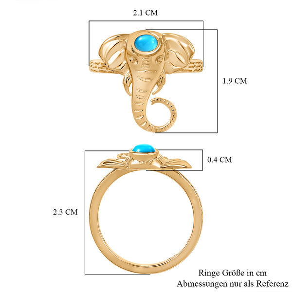 D'Joy AA Sleeping Beauty T&uuml;rkis Ring - 0,17 ct. image number 7