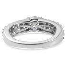 LUSTRO STELLA - feinster Zirkonia-Ring, 925 Silber platiniert image number 5