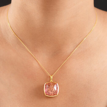 D'Joy Kandis-Fusions-Quarz Anh&auml;nger - 18,13 ct.