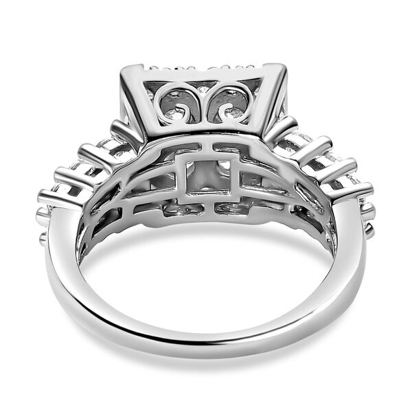 LUSTRO STELLA - Weißer Zirkonia Ring image number 6