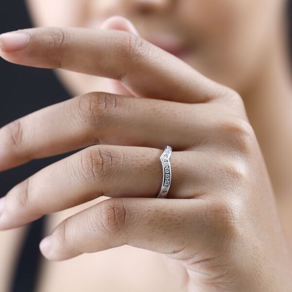 Moissanit Ring - 0,48 ct. image number 9