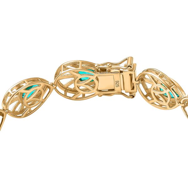 Pfau Quarz Triplett Armband image number 5