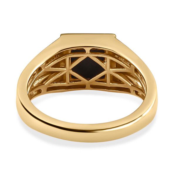 Ammolit und wei&szlig;er Zirkon-Ring - 2,29 ct. image number 6