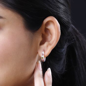 Multi-Turmalin Creolen - 0,86 ct.