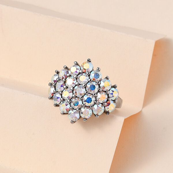 Kristall Ring, Edelstahl (Gr&ouml;&szlig;e 16.00) image number 1