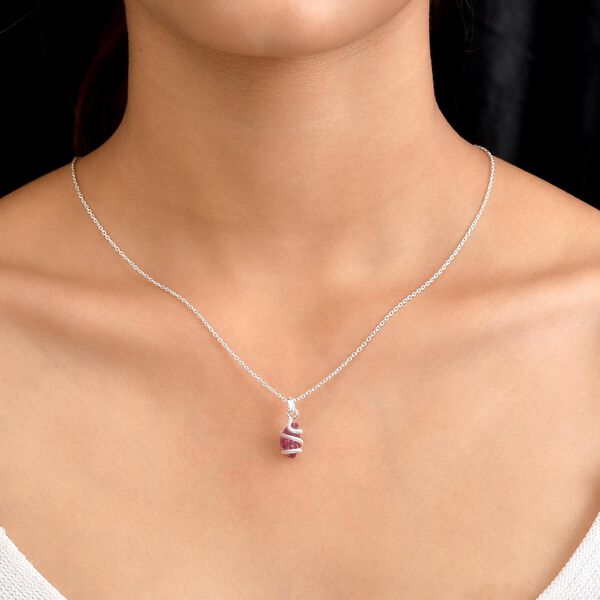 Afrikanischer Rubin-Anh&auml;nger - 5,71 ct. image number 2