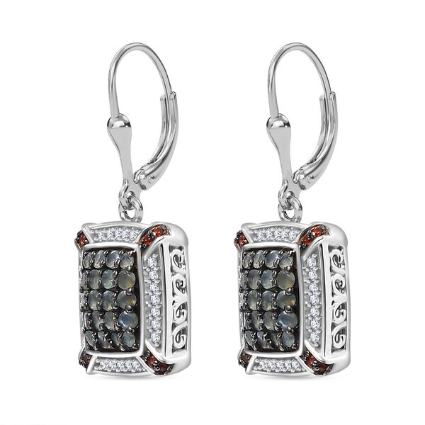 AA Alexandrit, Kaffee und weißer Zirkon Anhänger mit 45cm Kette - 2,40 ct. image number 4